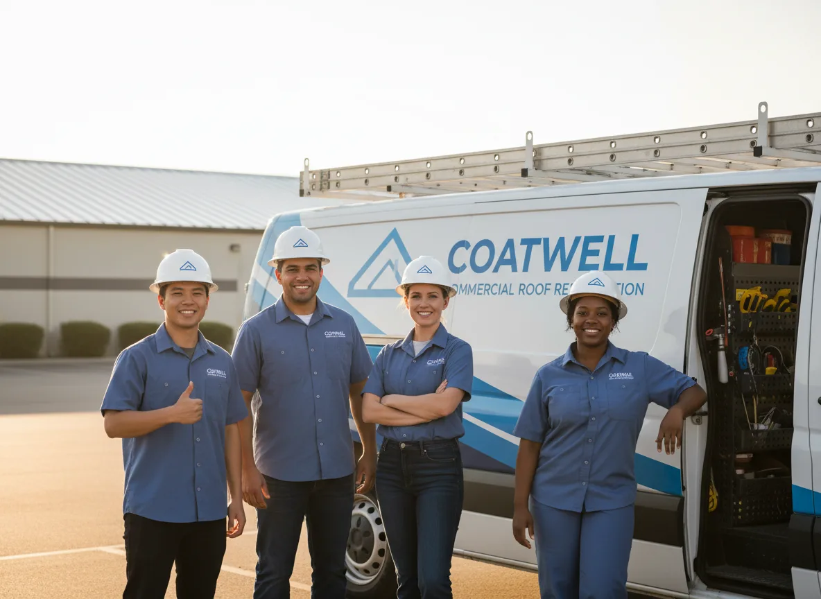 Commercial roof coating company in Badin, NC